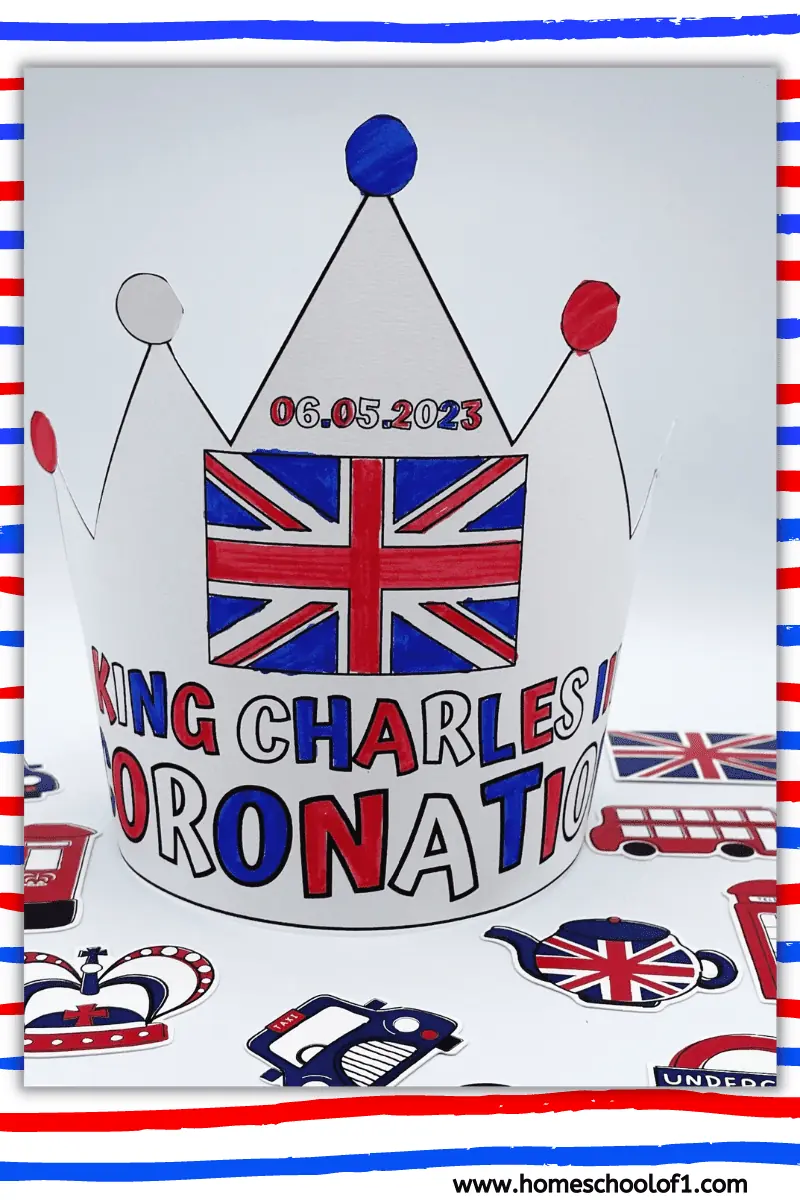coronation crown printable