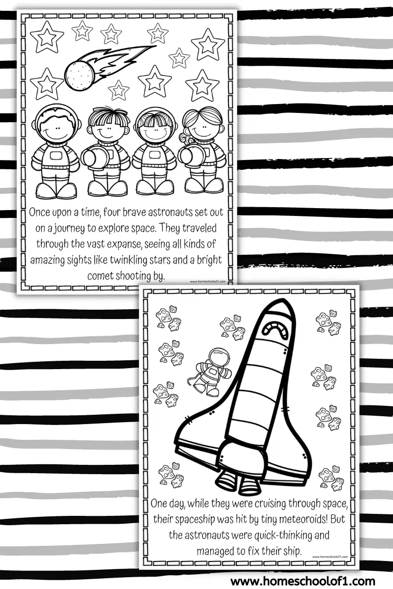 free astronaut coloring sheets