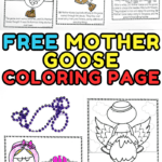 free mother goose coloring page