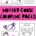 free printable mother goose coloring pages