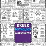 greek mythology coloring sheets