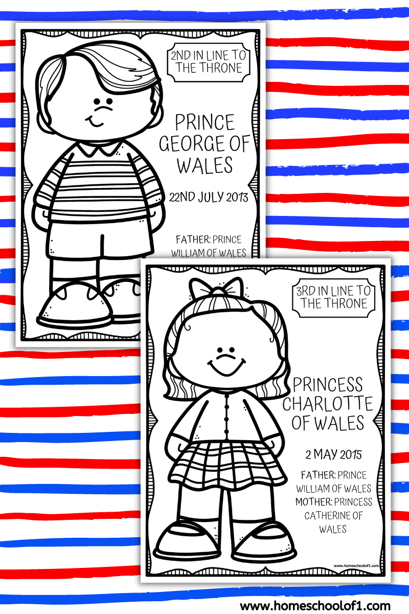 prince george coloring page