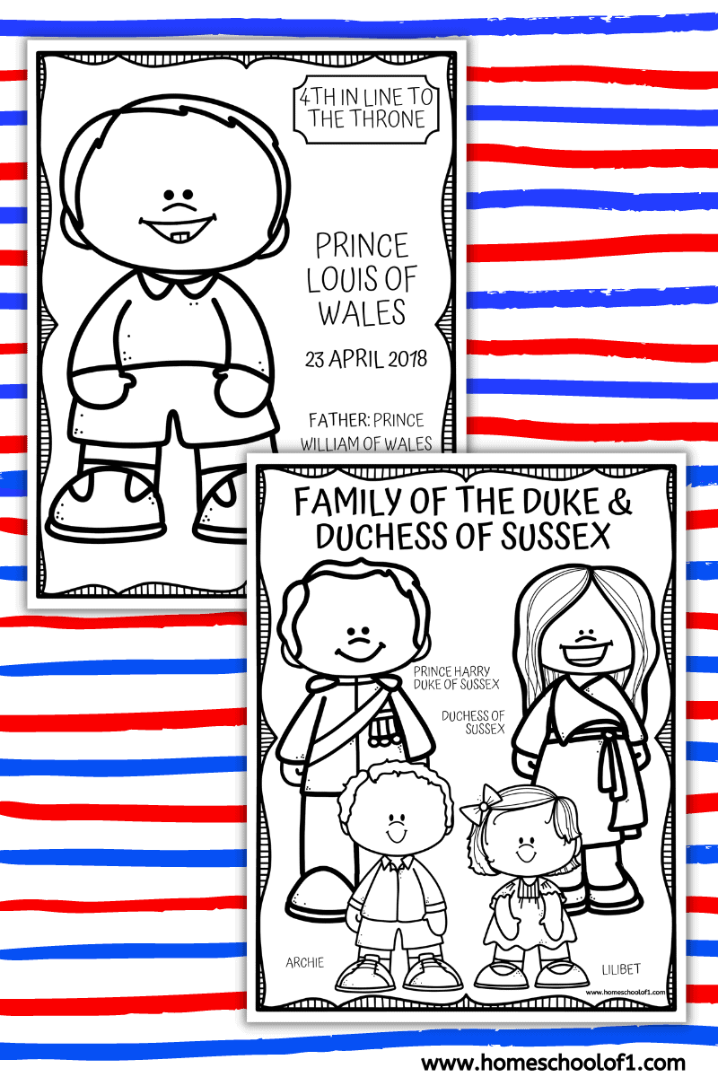 prince louis coloring page