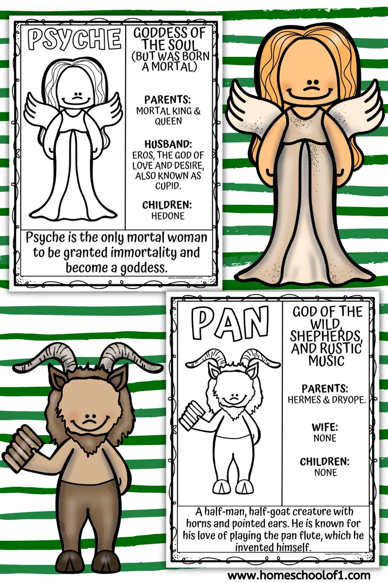 psyche pan coloring page