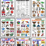 summer scavenger hunt