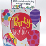 Birthday scavenger hunt clues