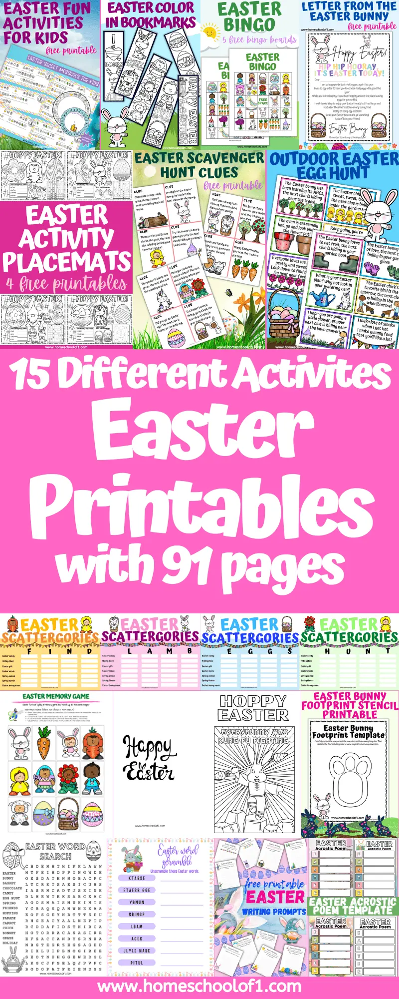 Easter printables PAID