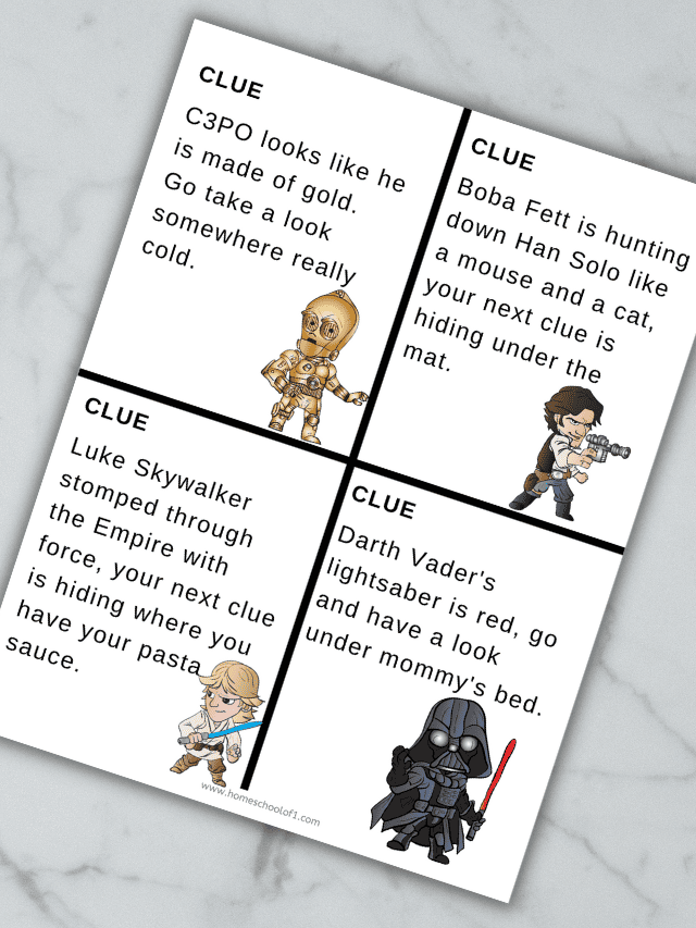 Star Wars Hunt Web Story Poster