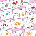 alphabet handprints paid