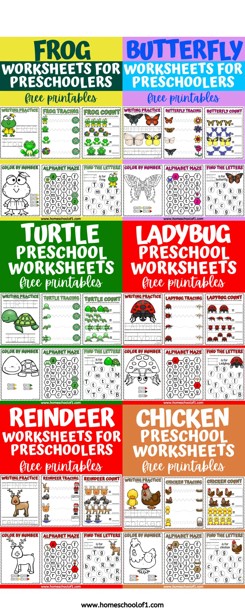 preschool worksheets