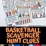basketball riddles for scavenger hunt