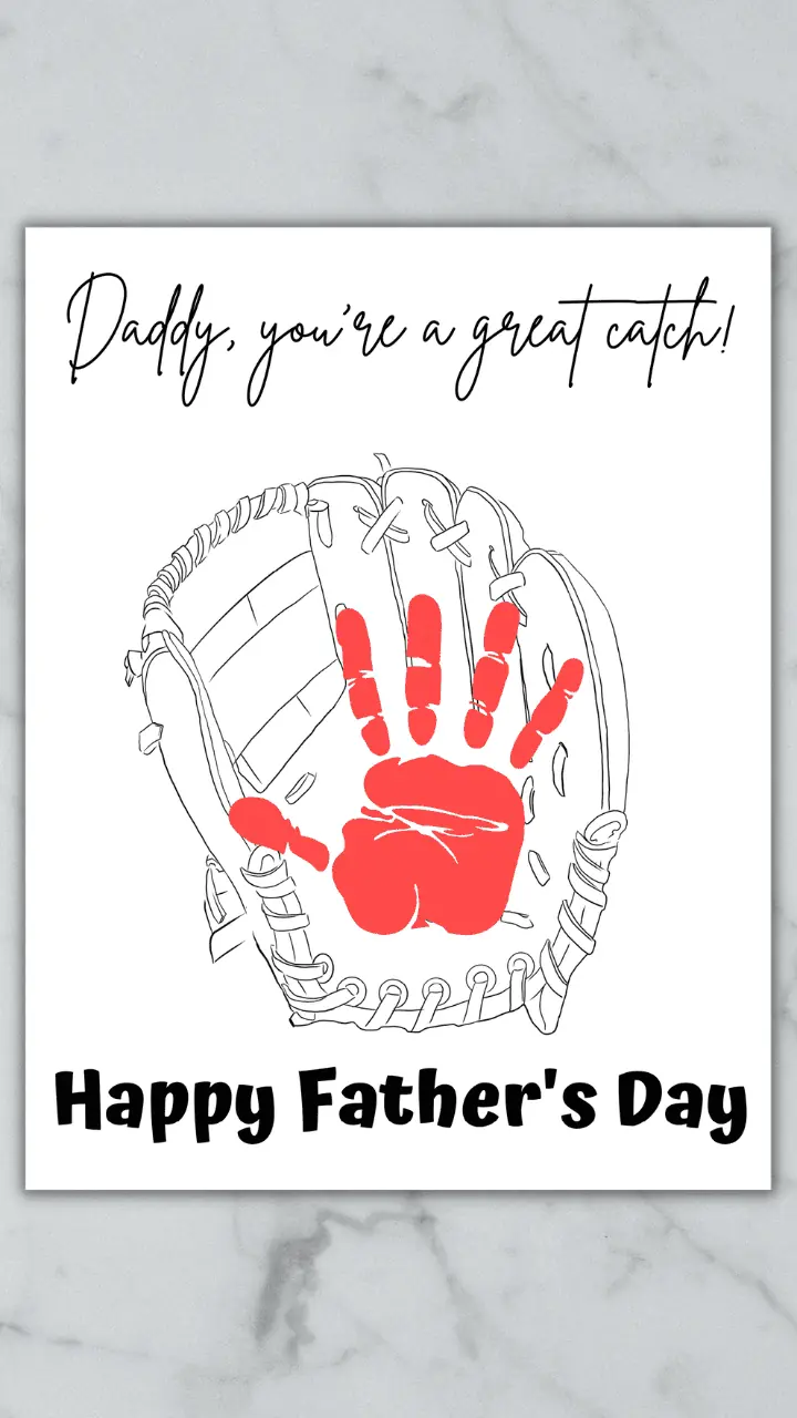 father's day handprint