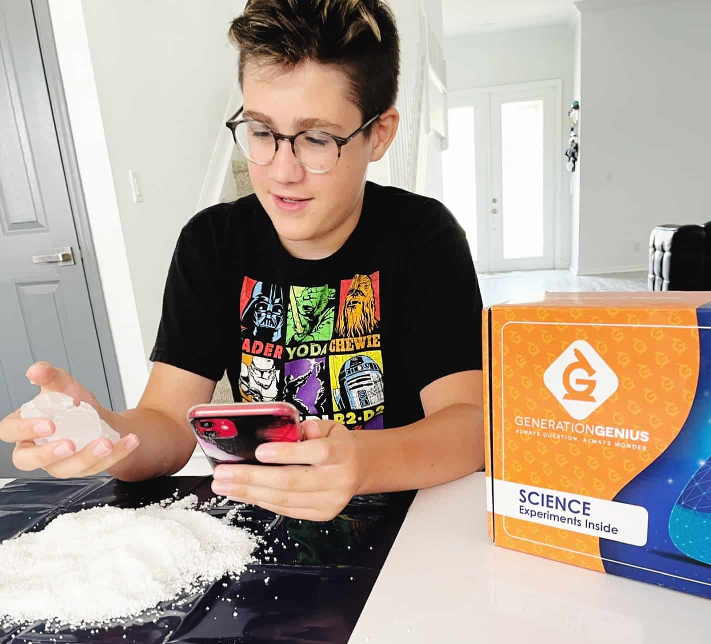 generation genius science kit snow