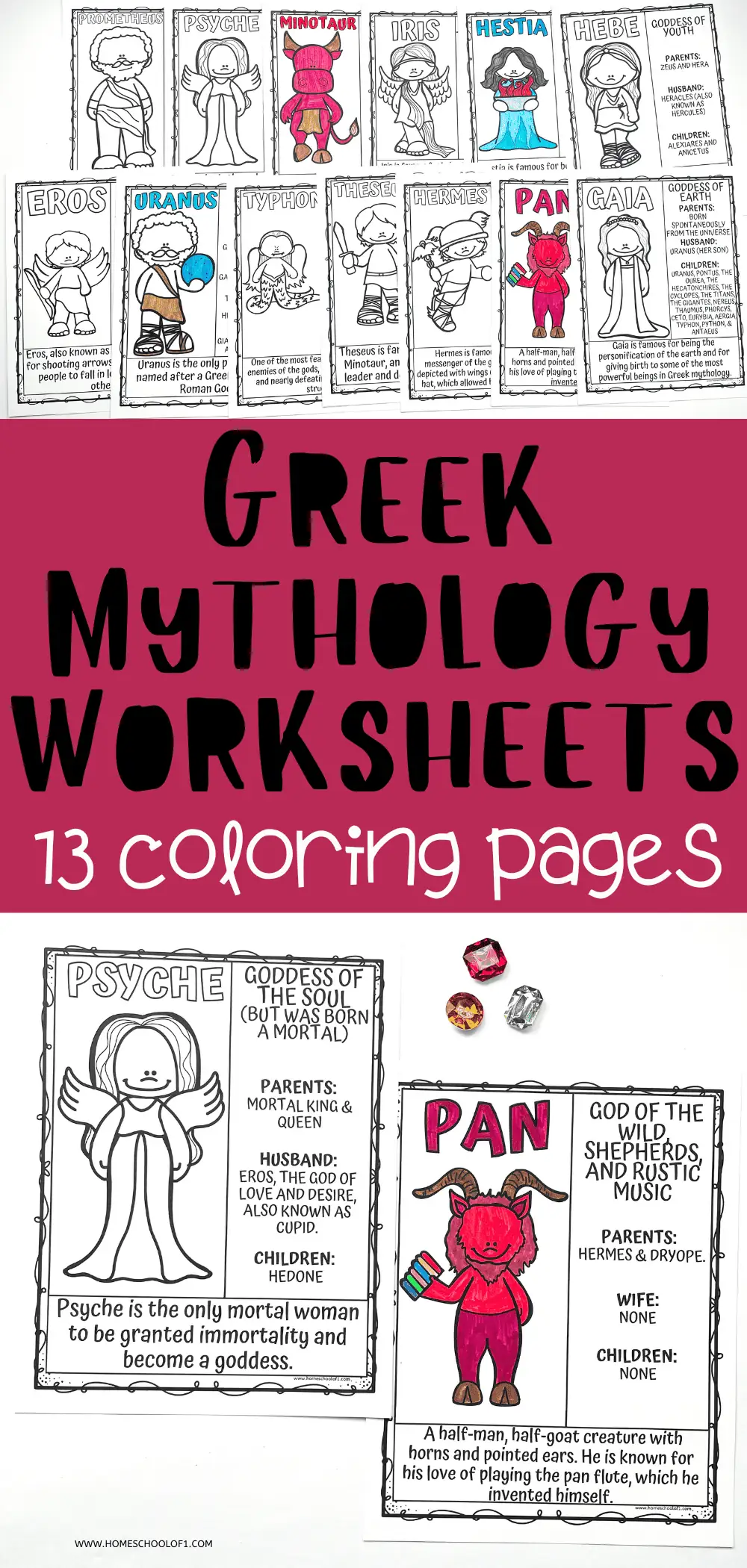 greek mythology coloring pages