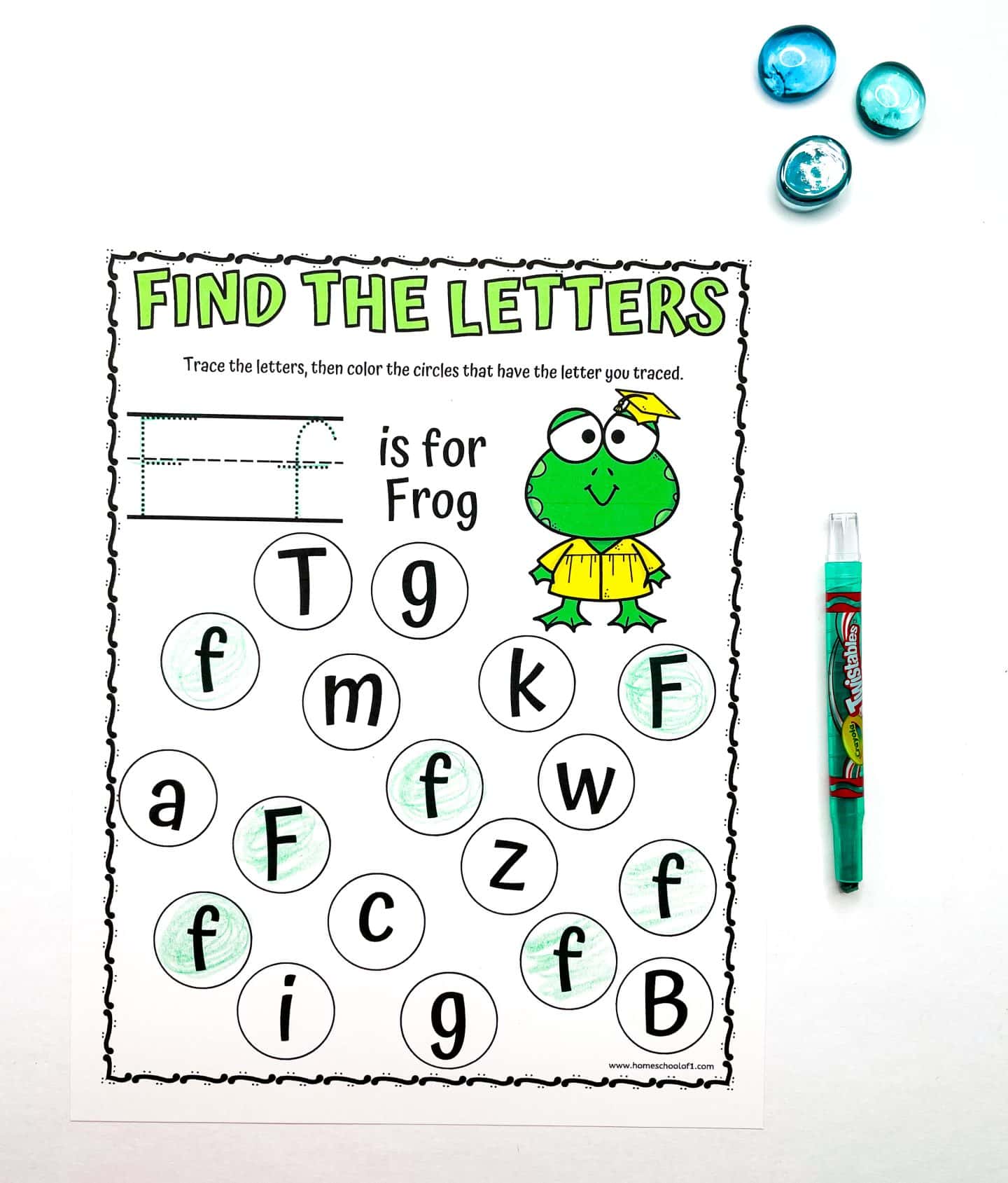 find the letters f is for frog worksheet. plus letters including the letter f
