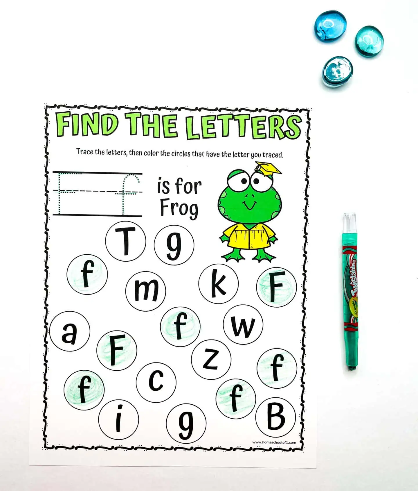 find the letters f is for frog worksheet. plus letters including the letter f