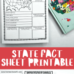 state fact sheet printable