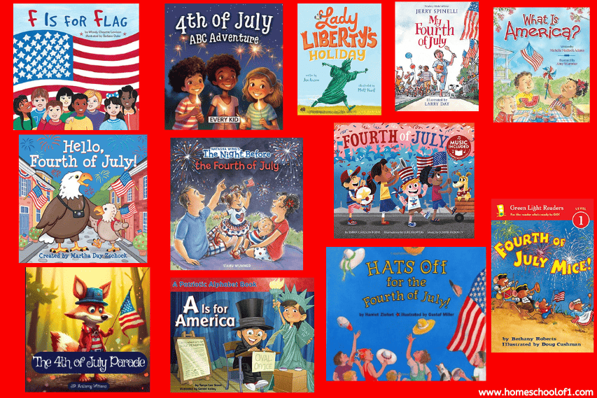 4TH OF JULY BOOKS FOR PRESCHOOLERS