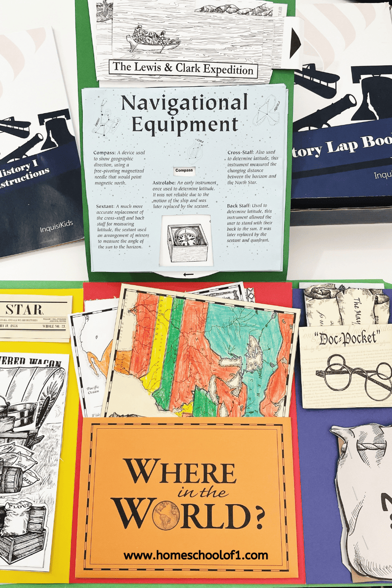 AMERICAN HISTORY LAP BOOK