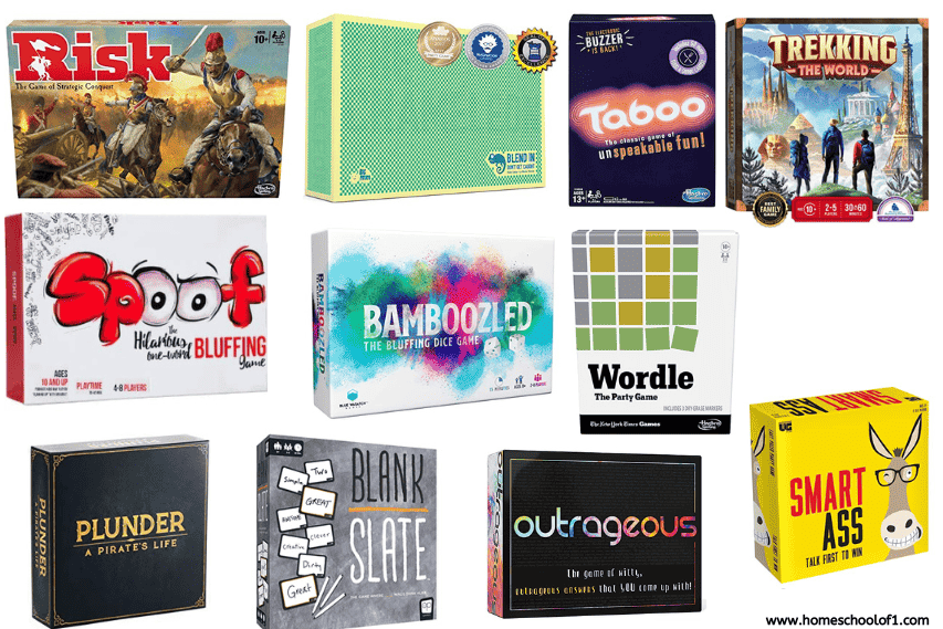 BOARD GAMES FOR TEENAGERS