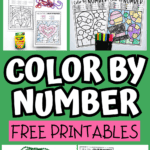 FREE PRINTABLE COLOR BY NUMBER