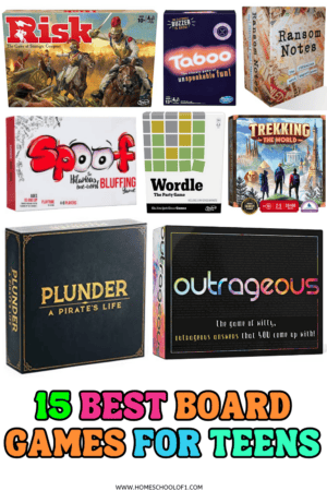 Board Games for Teens for Group Game Nights