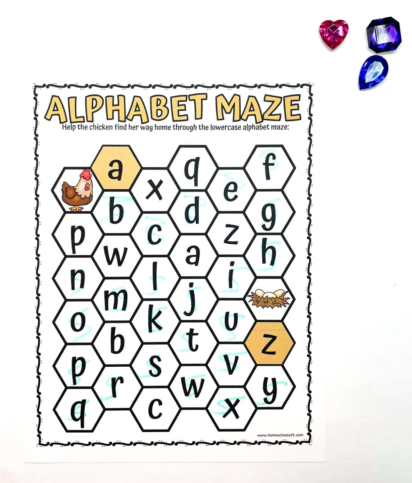Free Chicken Worksheets for Preschoolers