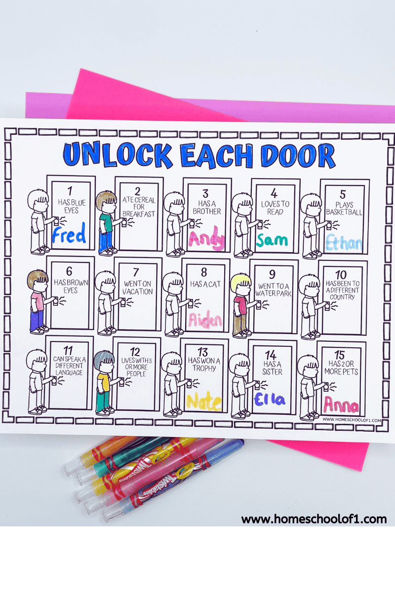 first day of school maze printable
