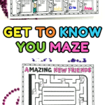 Unlock Each Door icebreaker with student names and fun facts like has blue eyes and has a cat to help kids connect