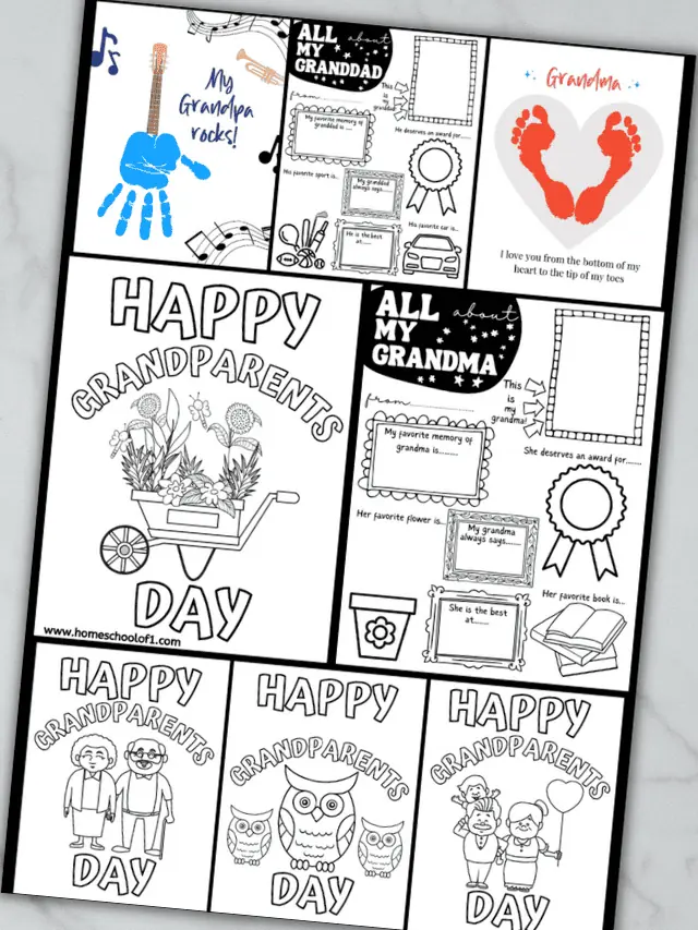 Grandparents Day Printable Story