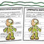 labeling the lymphatic system