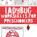 ladybug worksheets for preschool