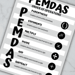 pemdas poster