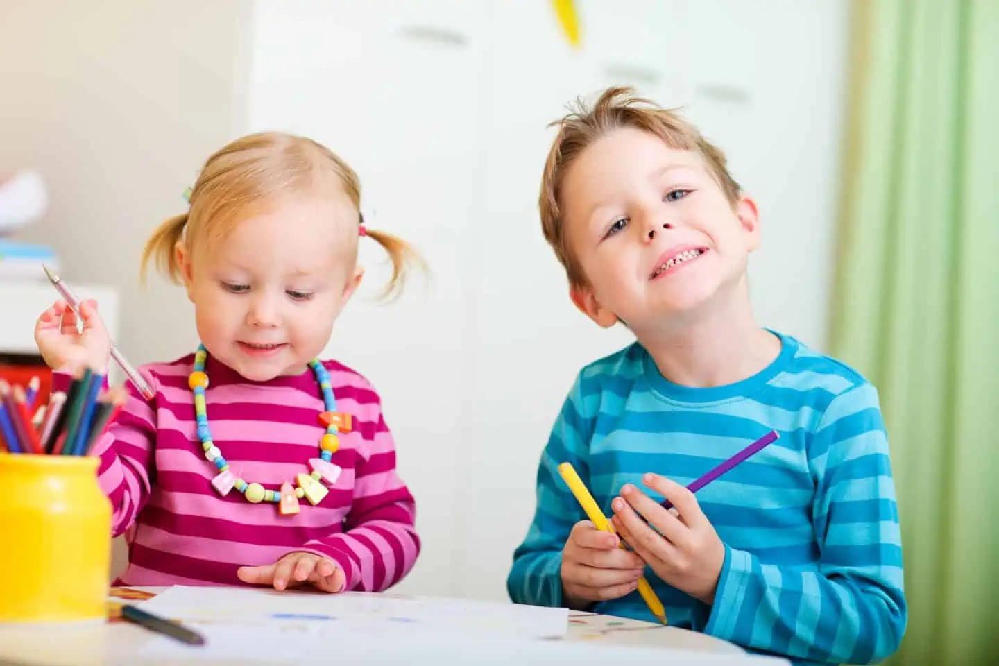 pencil grip for preschoolers using color by number worksheets