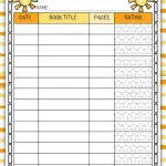 Free Summer Reading Log Printable For Kids