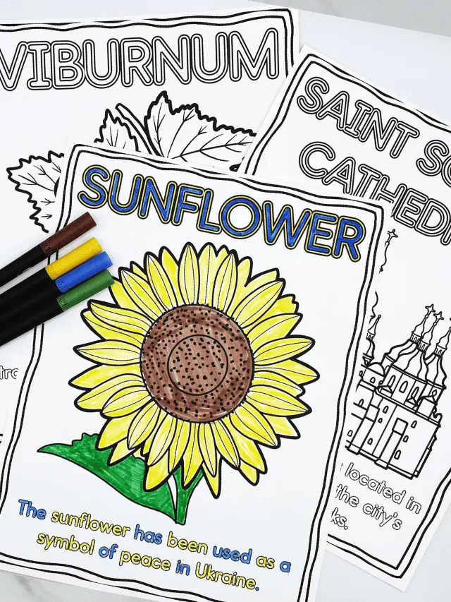 Ukraine coloring pages