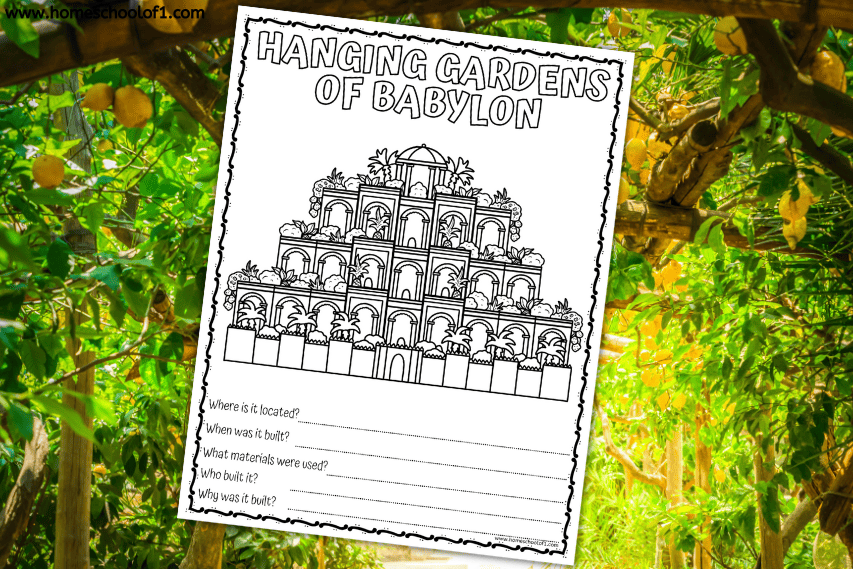 Hanging Gardens of Babylon research project