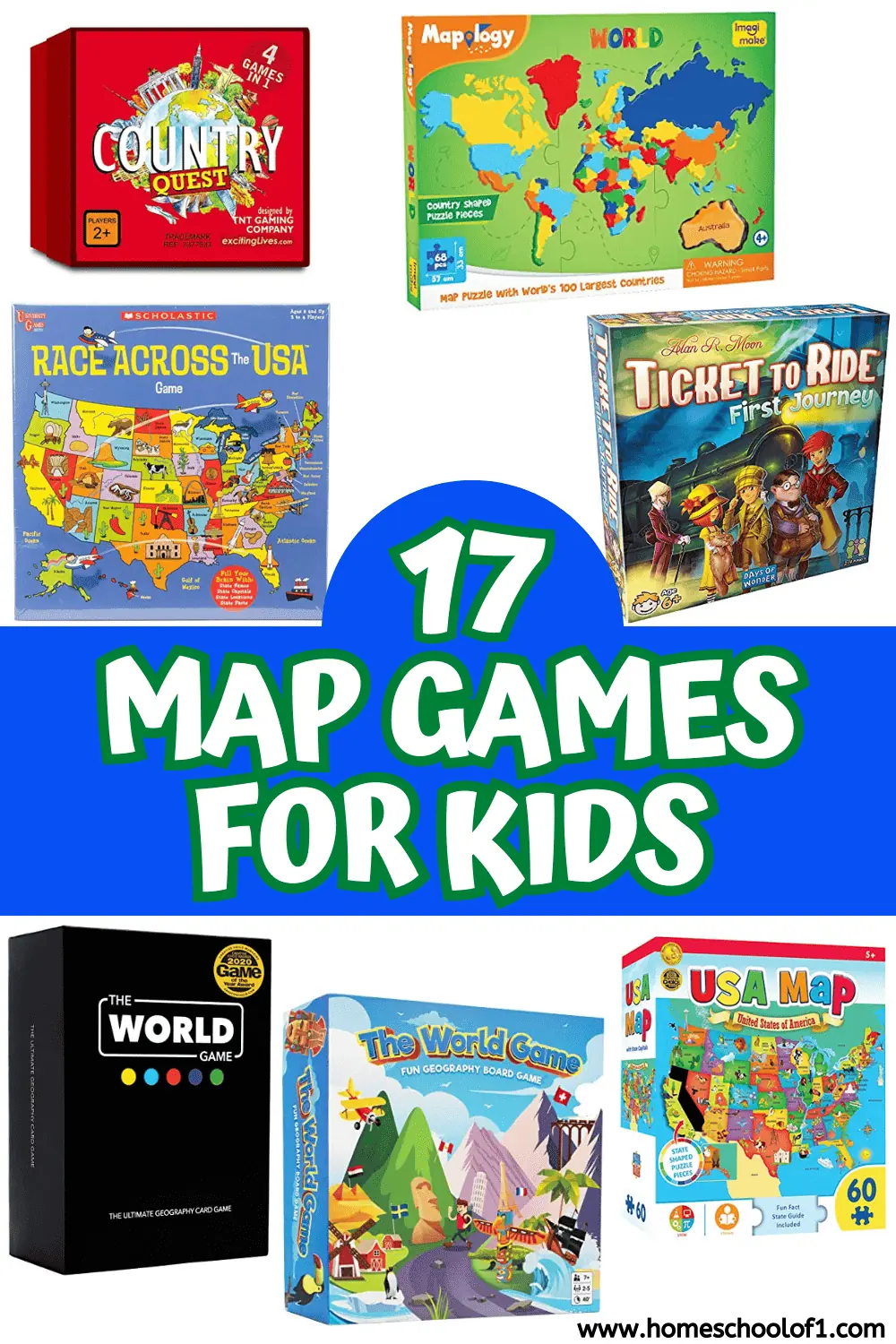 MAP GAMES FOR KIDS