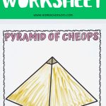 Pyramid of Cheops Worksheet & Fun Facts for Kids