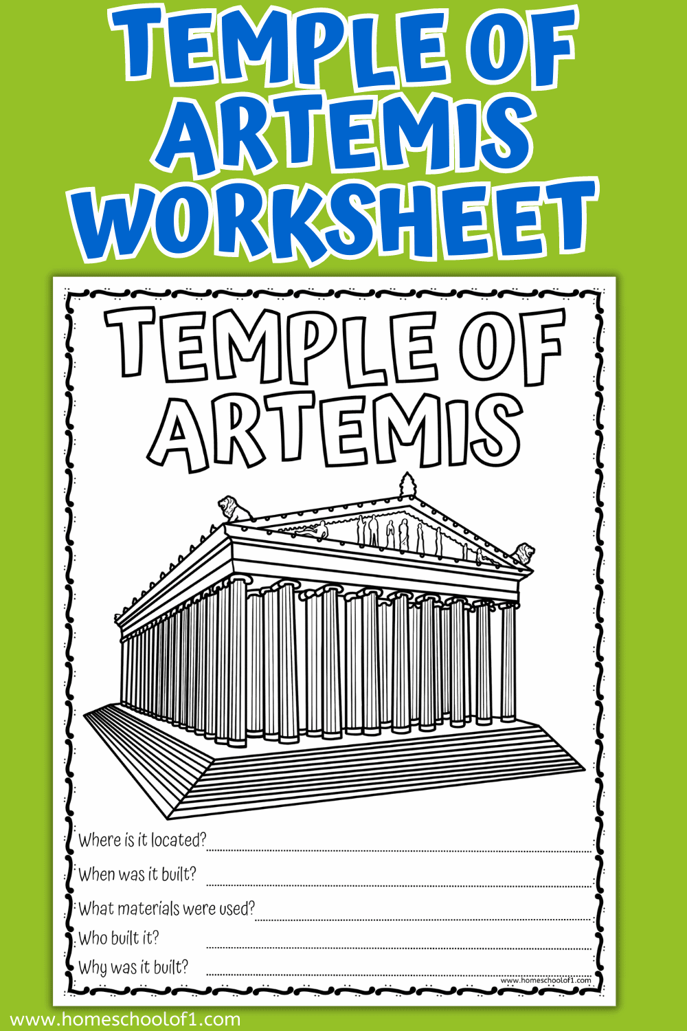 TEMPLE OF ARTEMIS RESEARCH