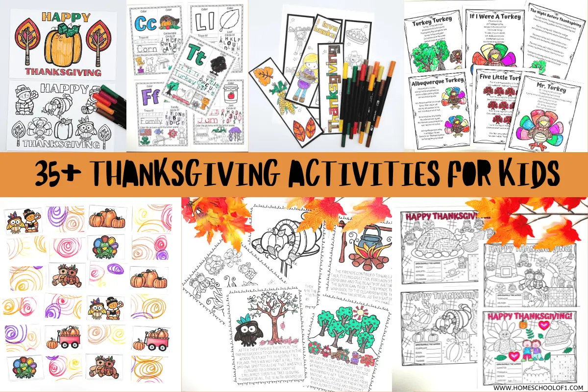 Best Thanksgiving Activities for Kids