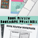 book review bookmark free printable