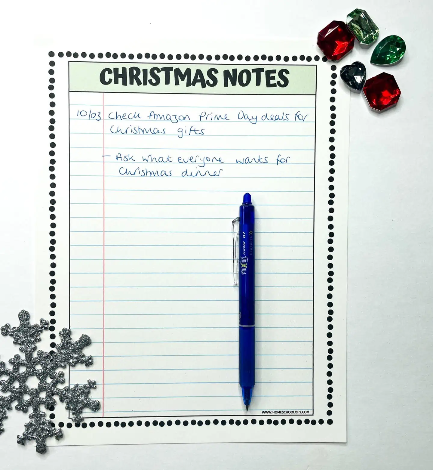 Free Printable Christmas Planner 2023 (20 pages)