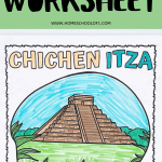free chichen itza worksheet