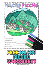 Machu Picchu Worksheet &amp; Fun Facts for Kids