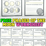 free phases of the moon worksheet 1