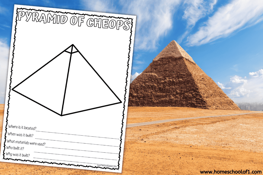pyramid of cheops printable