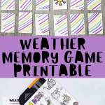 weather memory game printable