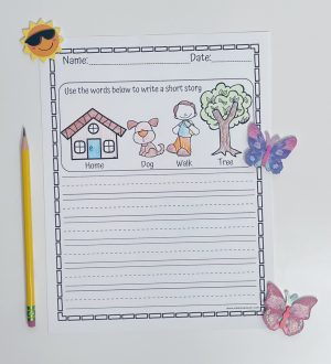Free First Grade Writing Prompts Printables