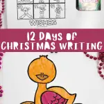 12 days of christmas writing
